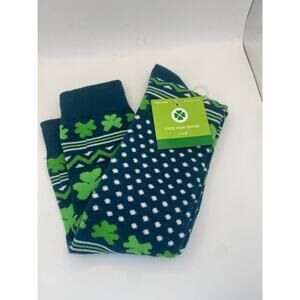 St Patrick's Day Knee High Novelty Socks - Size Shoe 4-10